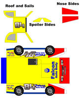 Paper Dirt Late Model Design: Car #84