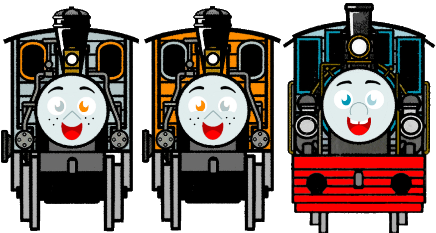 The Logging Locos Rws Bash Dash And Ferdinand The Logging Locos by cheeseboss13 on DeviantArt