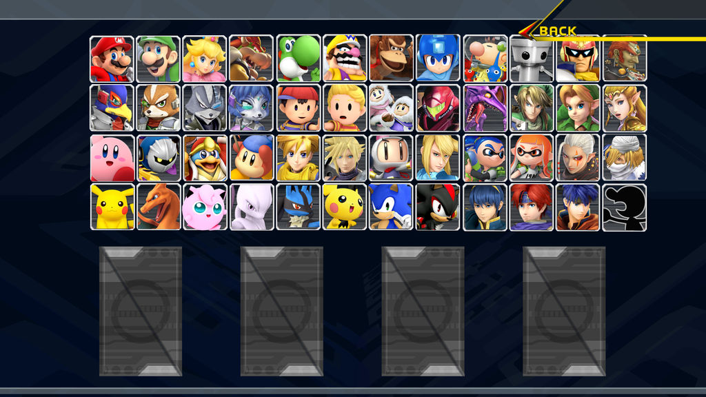 SSBM Remastered Roster Except it's Melee Roster by Fyrma on DeviantArt