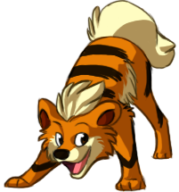 commish- growlithe growl by KatainaWulf