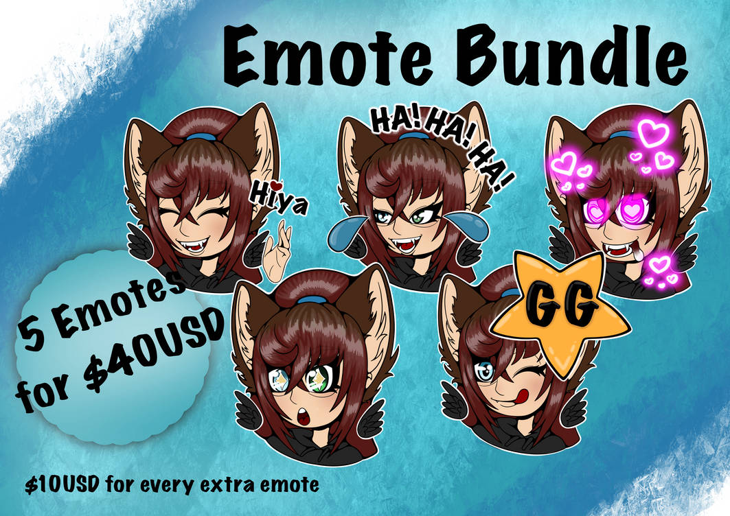 Emote Bundle by Aberfa-Arts on DeviantArt