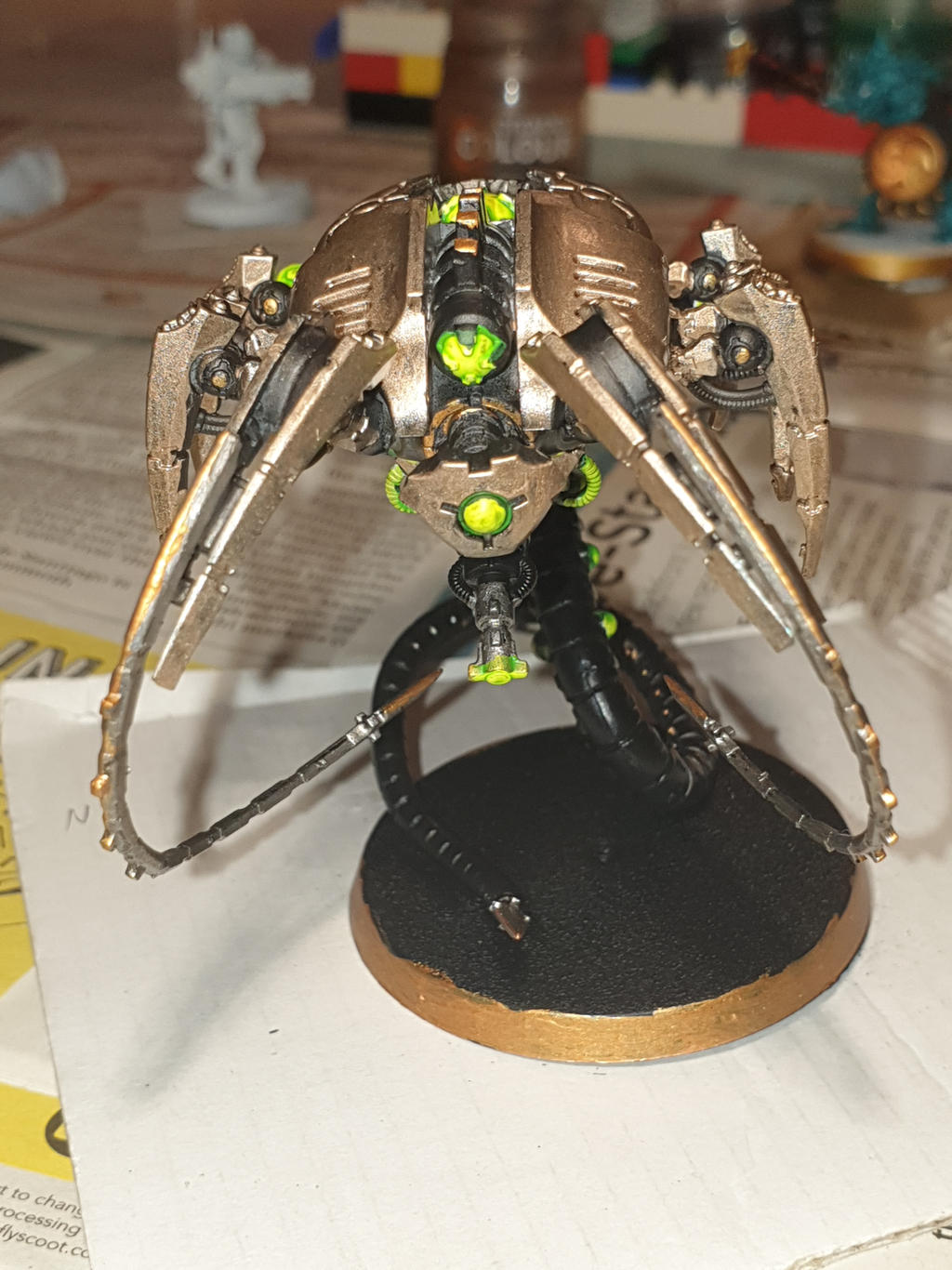 Necron Wraith 01 by TomChile on DeviantArt