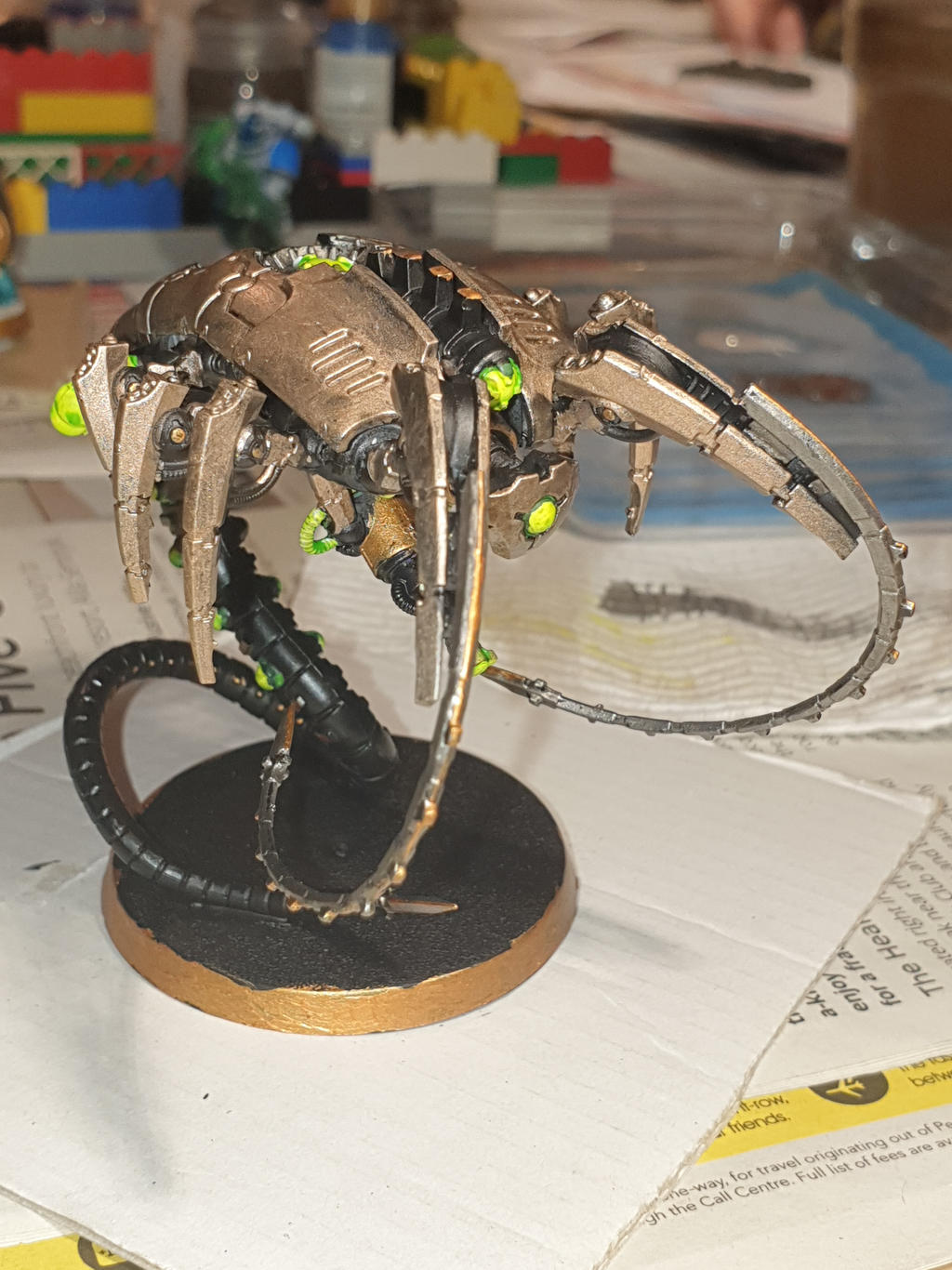 Necrontyr Wraith Necron Wraith 02 by TomChile on DeviantArt