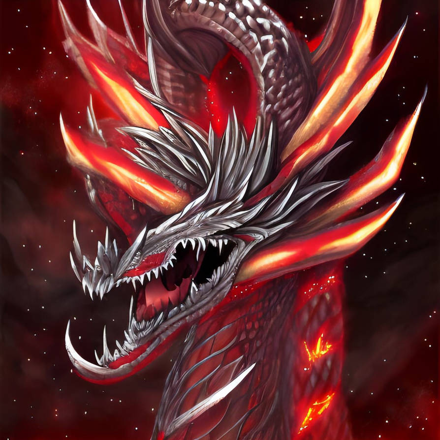 Blind Fire Drake from the North DreamUp Creation by TomChile on DeviantArt