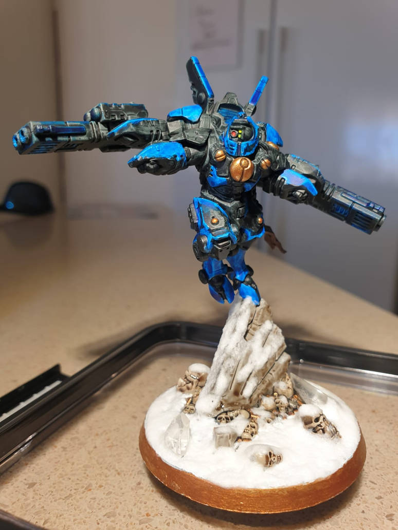 Warhammer 40k - Tau - Commander Shadowsun by TomChile on DeviantArt
