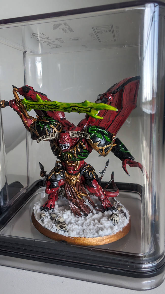 Daemon Prince Warhammer 40k by TomChile on DeviantArt