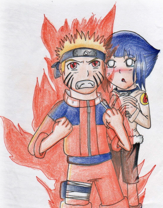 naruto e hinata-colorido by kuramayk on DeviantArt