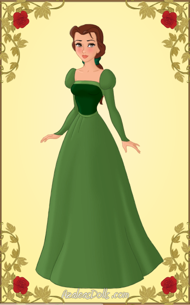 Belle - Green dress (Beauty and the Beast) by annwxyzz on DeviantArt Belle - Green dress (Beauty and the Beast) by annwxyzz on DeviantArt