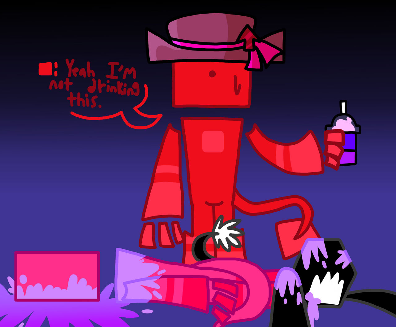 Happy Birthday Grimace By Floofyusagi On Deviantart Happy Birthday Grimace By Floofyusagi On Deviantart