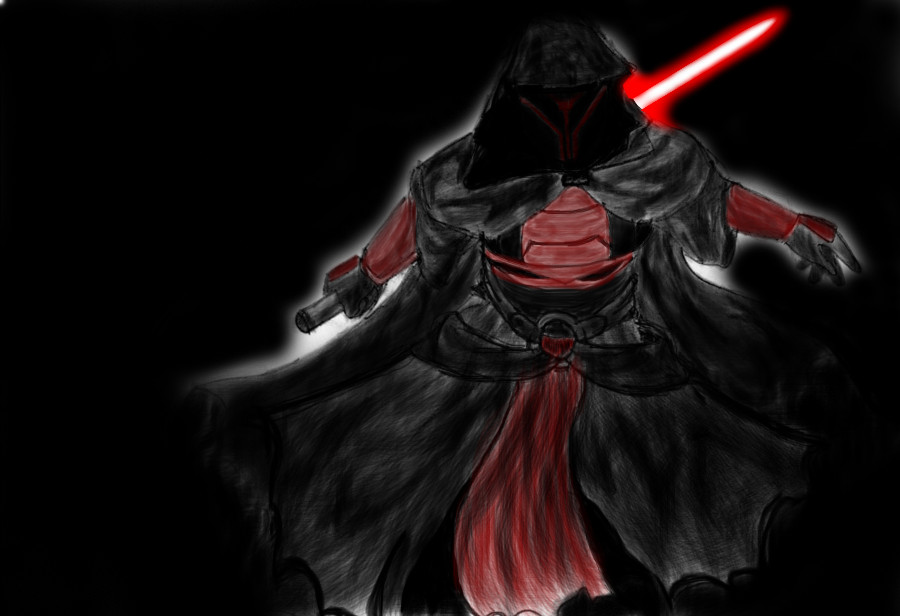 darth revan attack colored