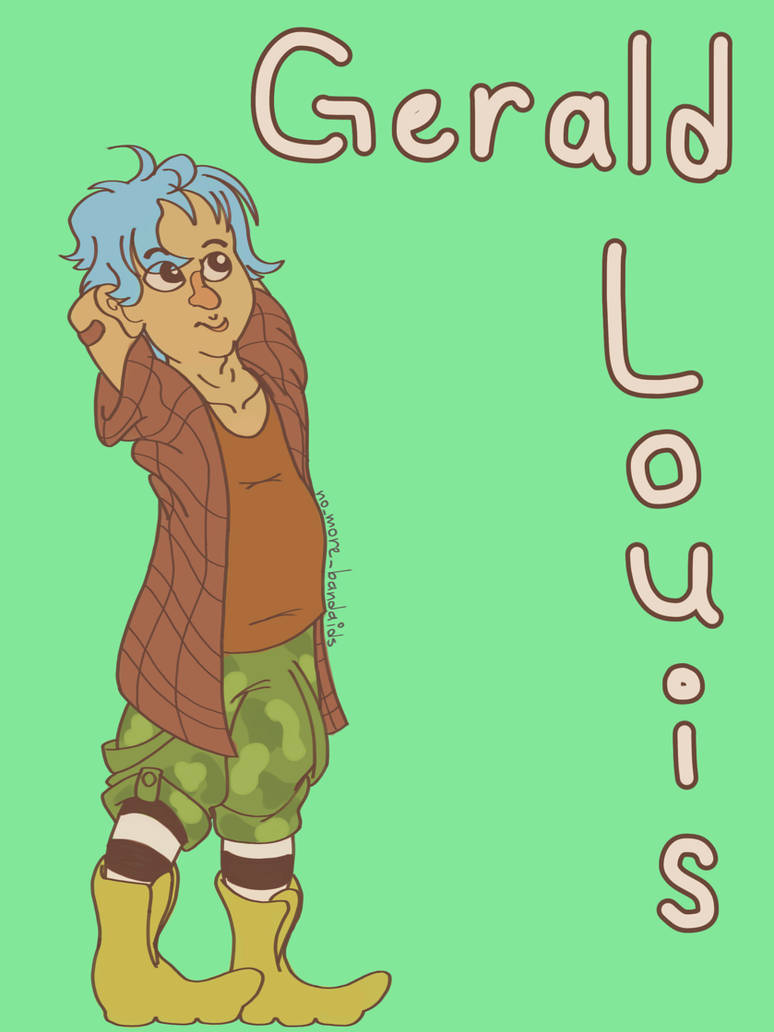Gerald Redesign by nomorebandaids on DeviantArt