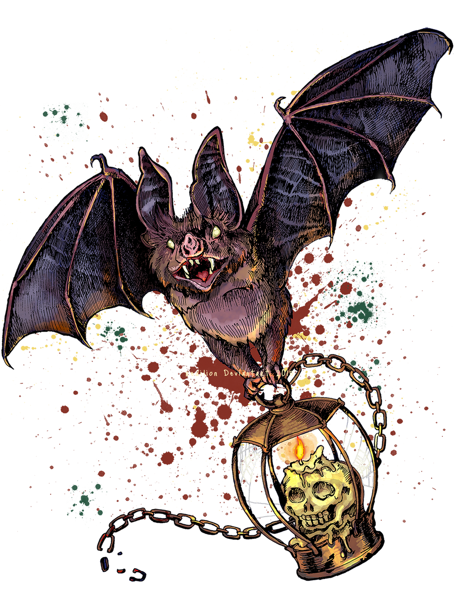 Scary Halloween Bat By Redilion On DeviantArt scary-halloween-bat-by-redilion-on-deviantart