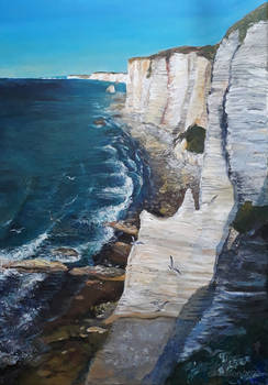 White cliffs of Etretat