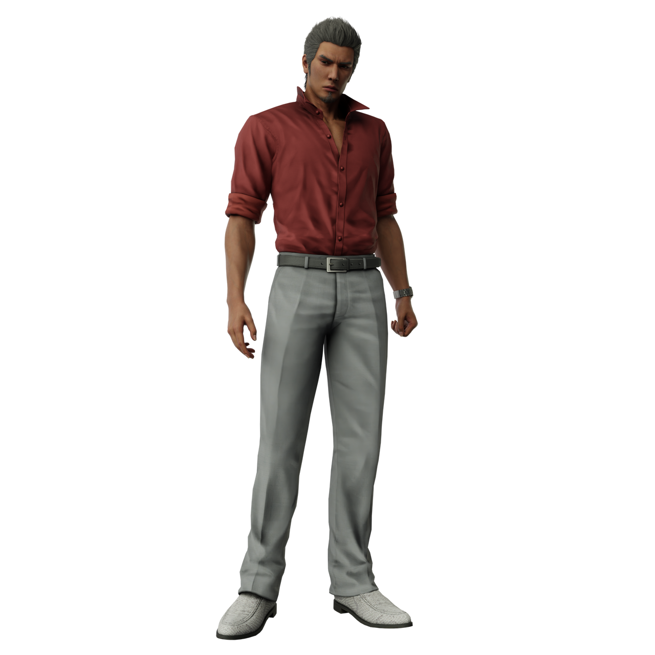 Kiryu Kazuma Render by xNoobPlay on DeviantArt