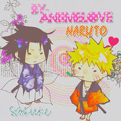 Naruto and  Sasuke Chibi