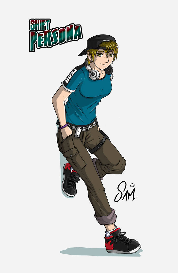 Shift Less Sam Shift Persona: Sam by PandaBaitX on DeviantArt