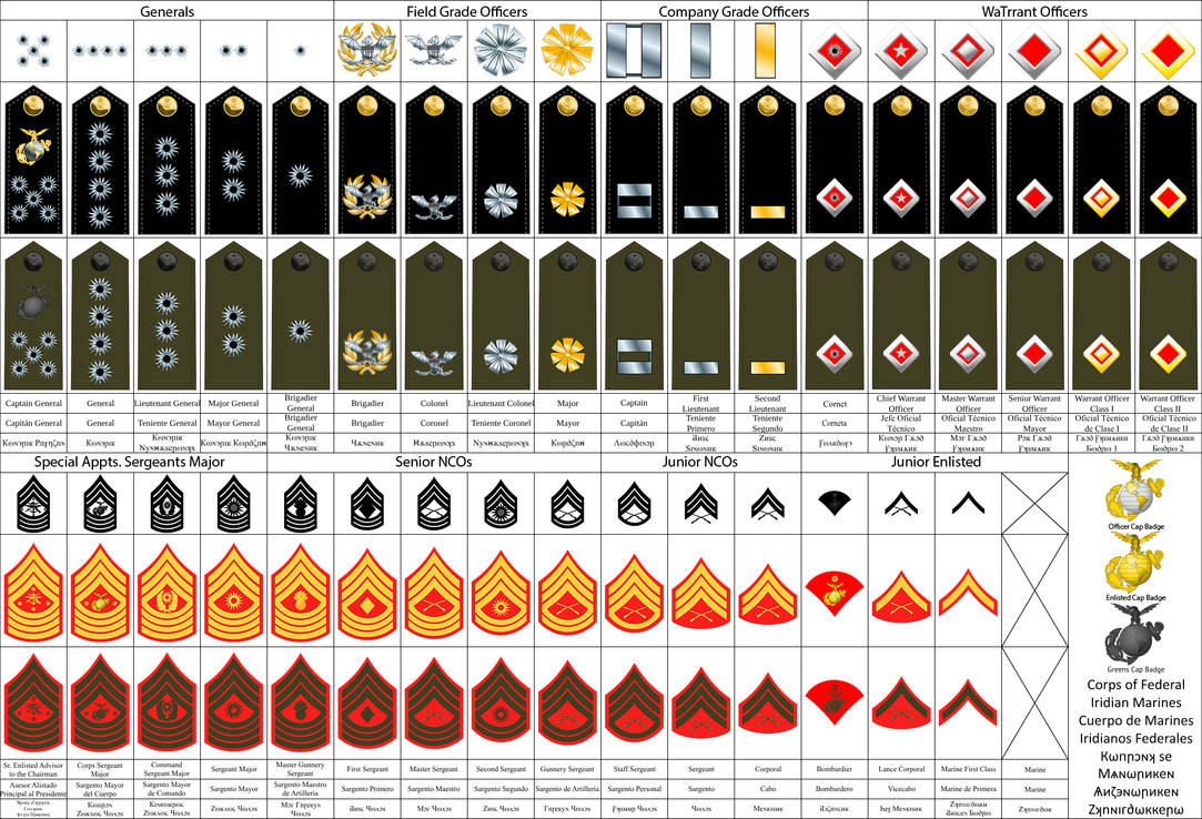 Corps of Federal Iridian Marines by Dragon-of-Ra on DeviantArt