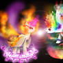 Flame Twilight Sparkle Vs. Super RainbowDash
