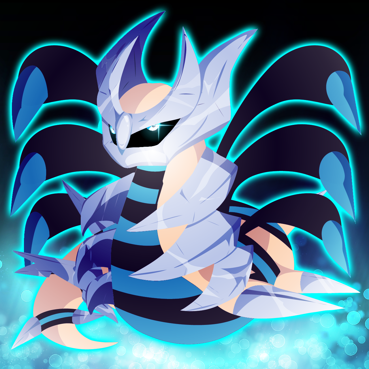 Shiny Giratina (Pokemon)  Pokemon, Pokemon art, Pokemon special