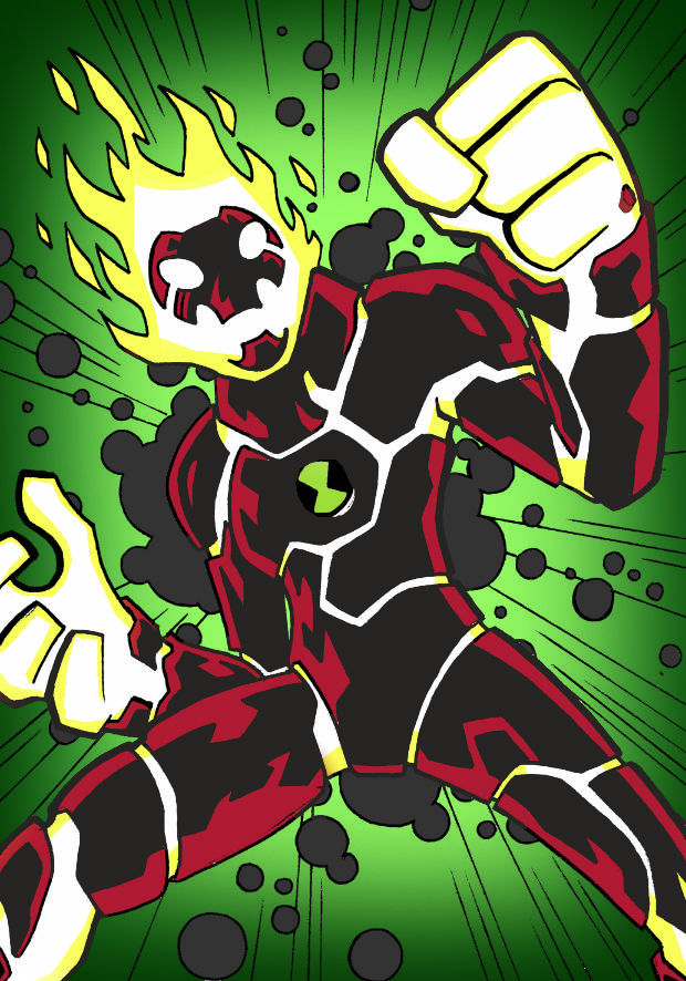 Ben 10 Heatblast by majinneo on DeviantArt
