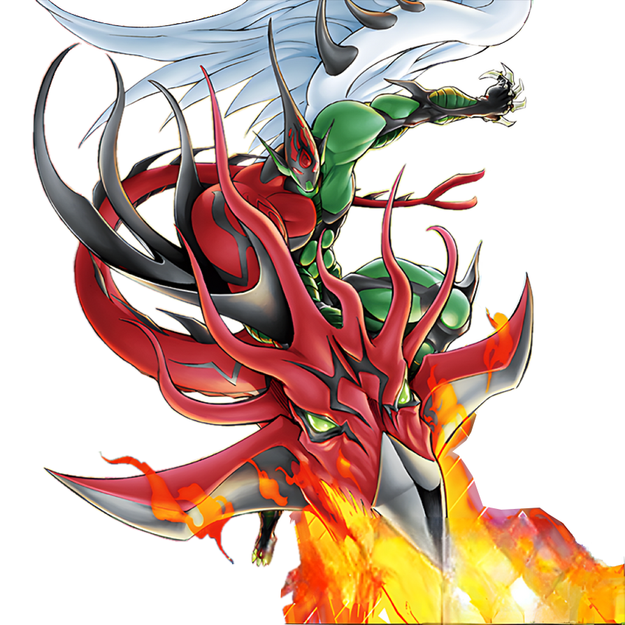 Elemental Hero Flamewingman - Infernal Rage by majinneo on DeviantArt