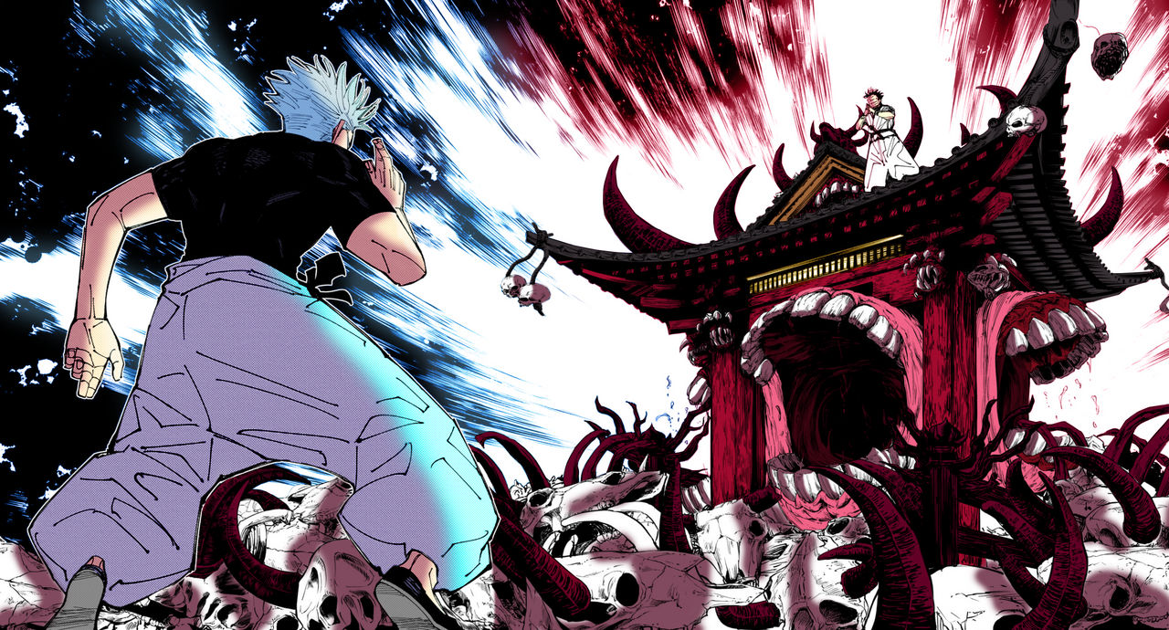 Gojo Vs Sukuna Domain Clash By Majinneo On DeviantArt gojo-vs-sukuna-domain-clash-by-majinneo-on-deviantart