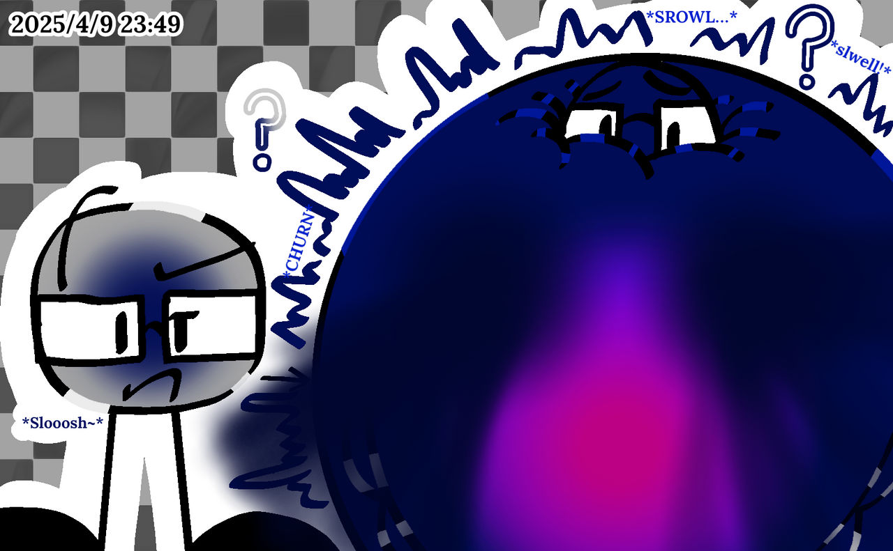 Blueberry Inflation Inosuke circle Blueberry inflation by TheamazinThes on DeviantArt