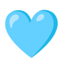 Light blue heart (GIF Version)