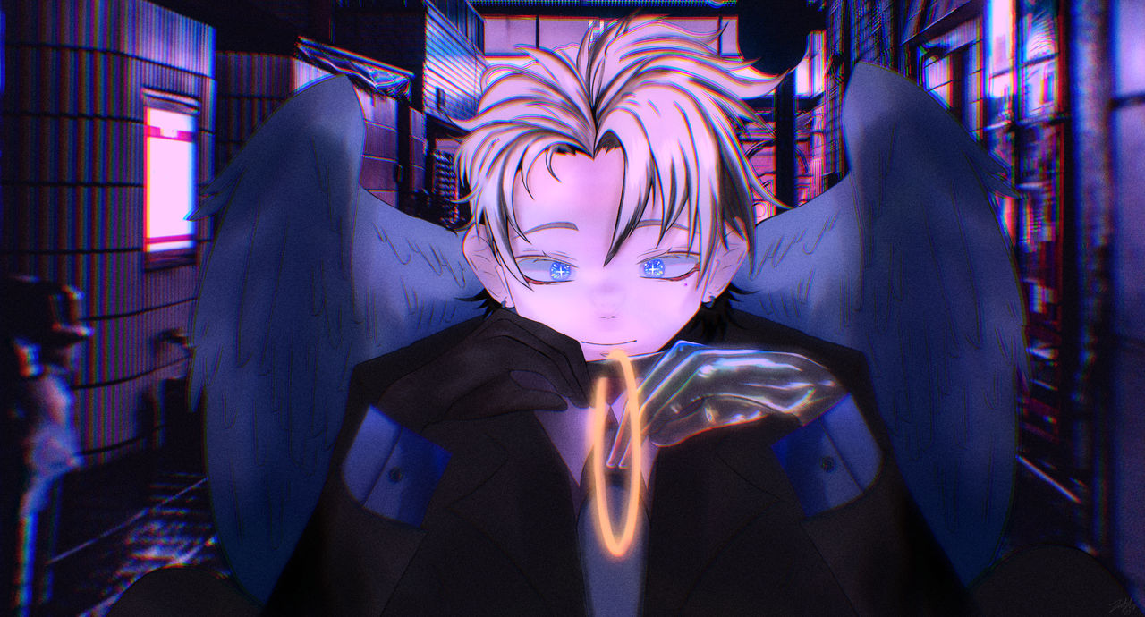 angel oc by Kannaeditssssss5 on DeviantArt