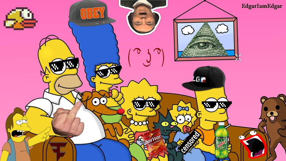 Simpsons Mlg The Simpsons MLG by EdgarIamEdgar on DeviantArt