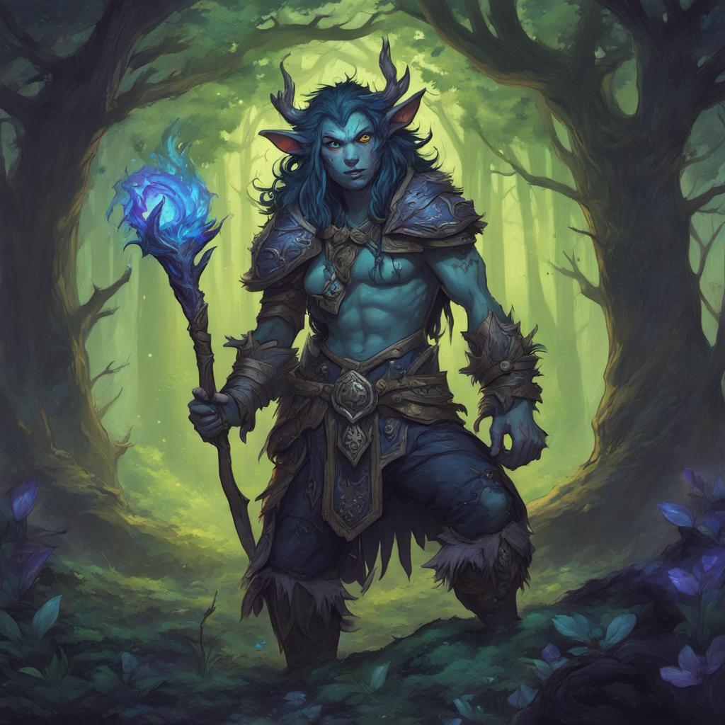Feral Night Elf Druid by Pyrotox6 on DeviantArt