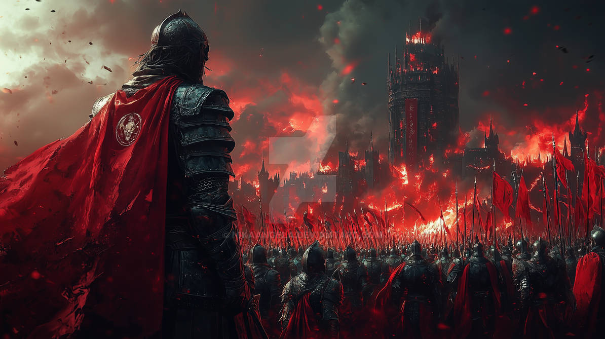 The Dark Lord and his terrifying army by NikaAngela on DeviantArt