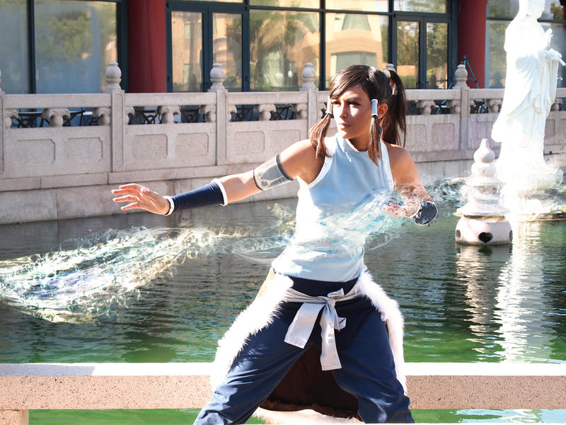 Korra Cosplay - Waterbending