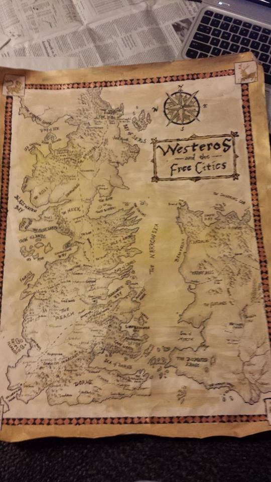 Westeros Map Label Less Westeros Map by beanigir4ever on DeviantArt
