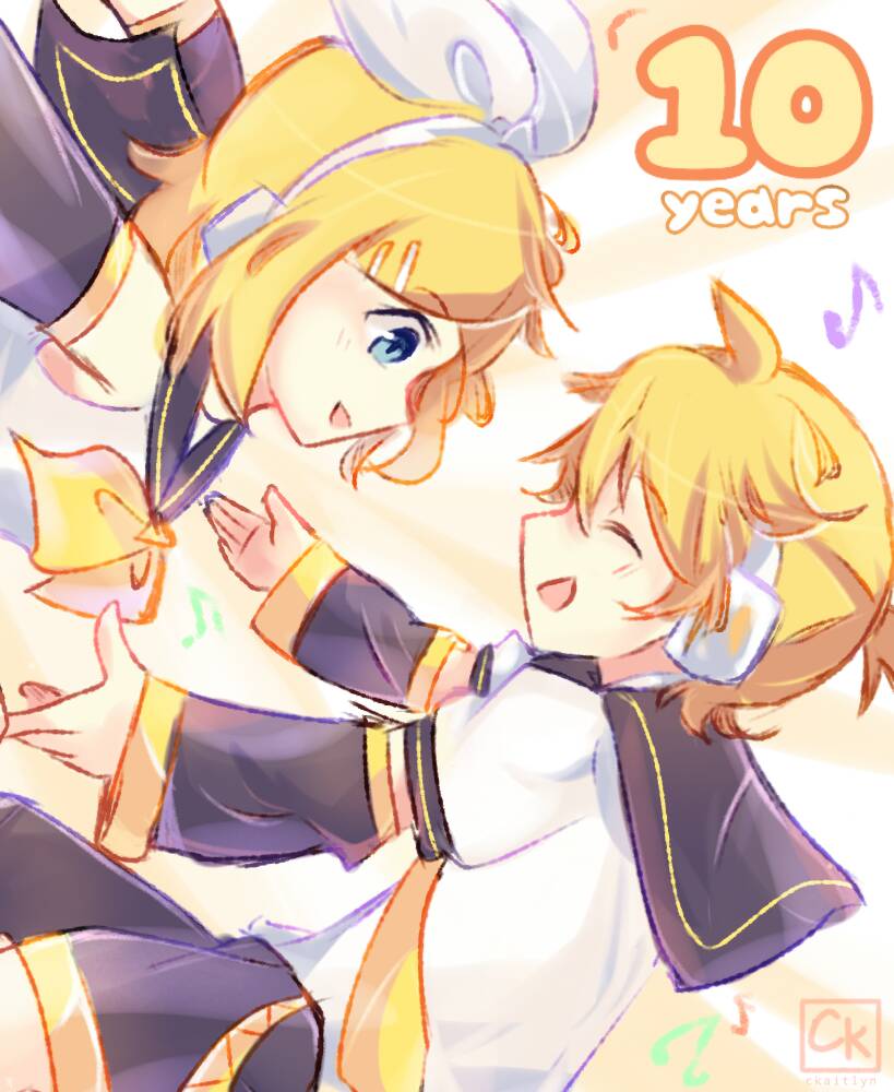 Kagamine Rin/Len 10th Anniversary | FanArt