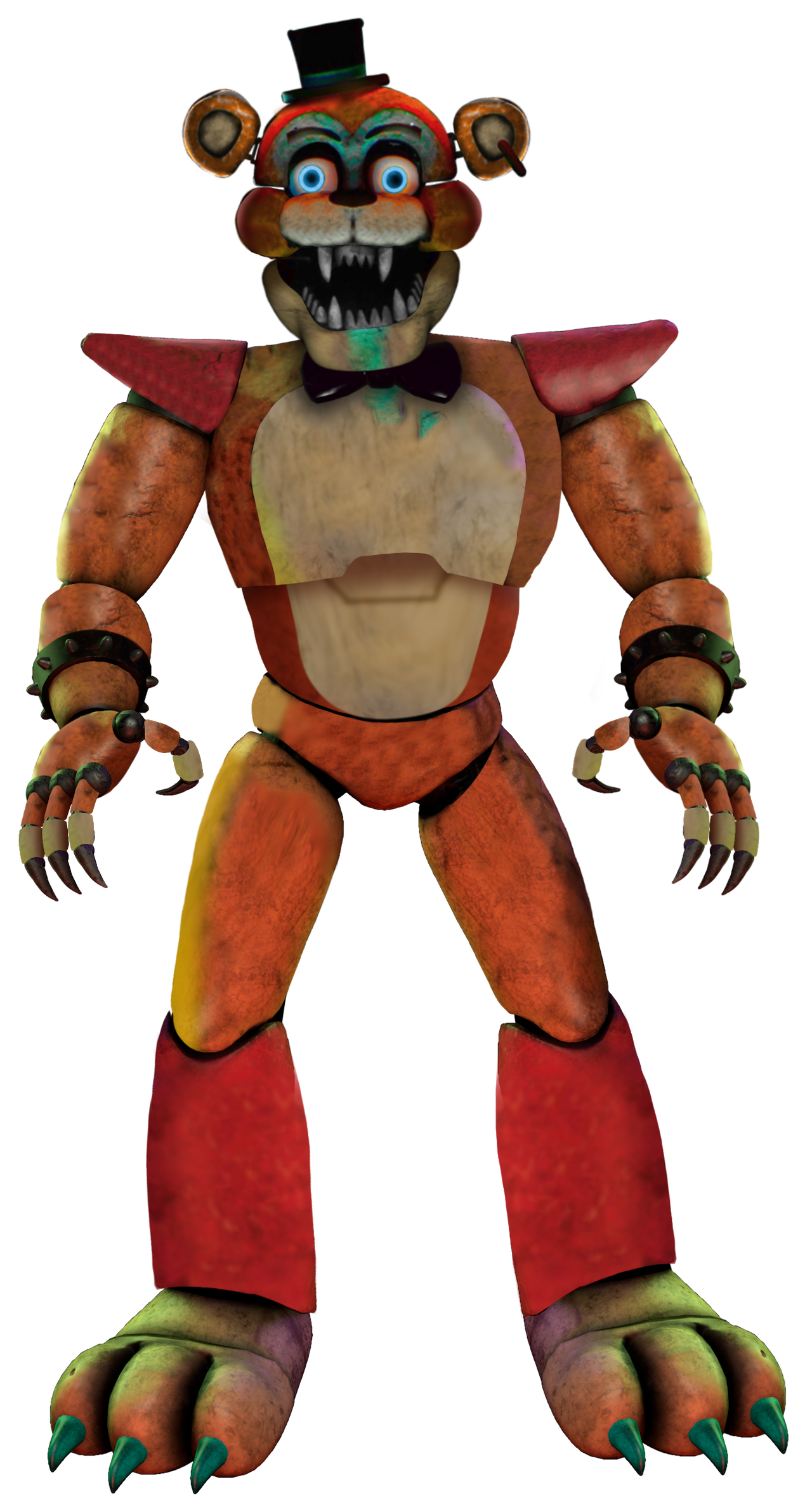 Fixed Shattered Glamrock Freddy v.2 by FrankZa166 on DeviantArt