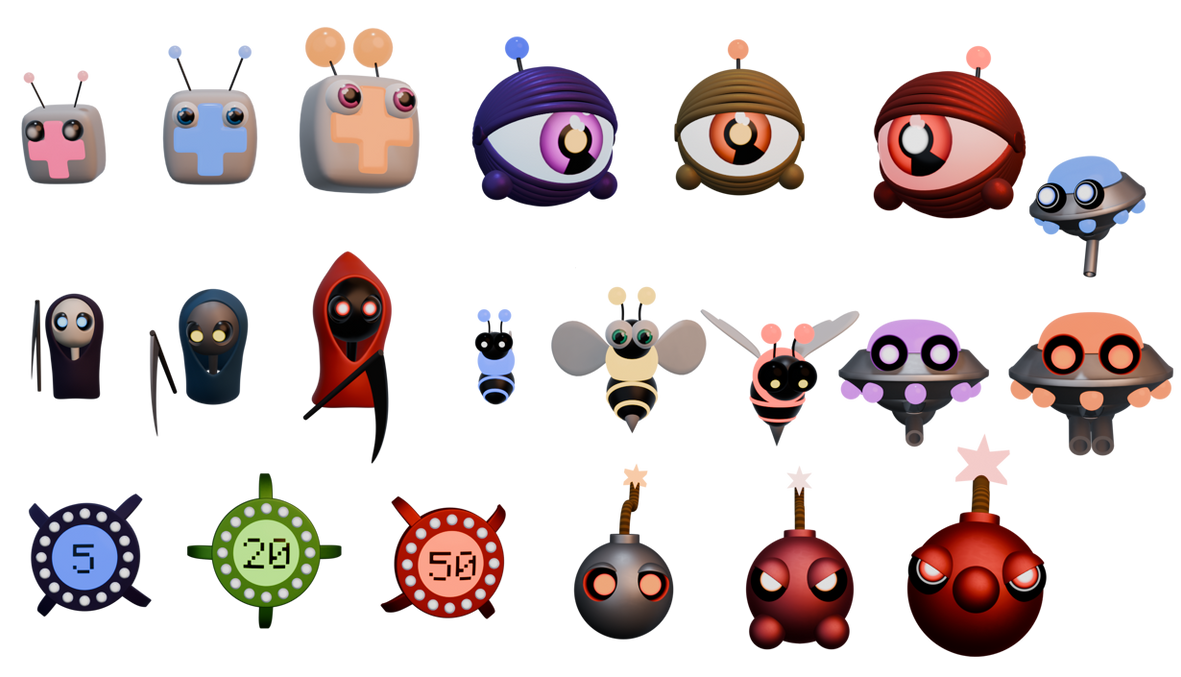 Bytes renders from fnaf world by FrankZa166 on DeviantArt