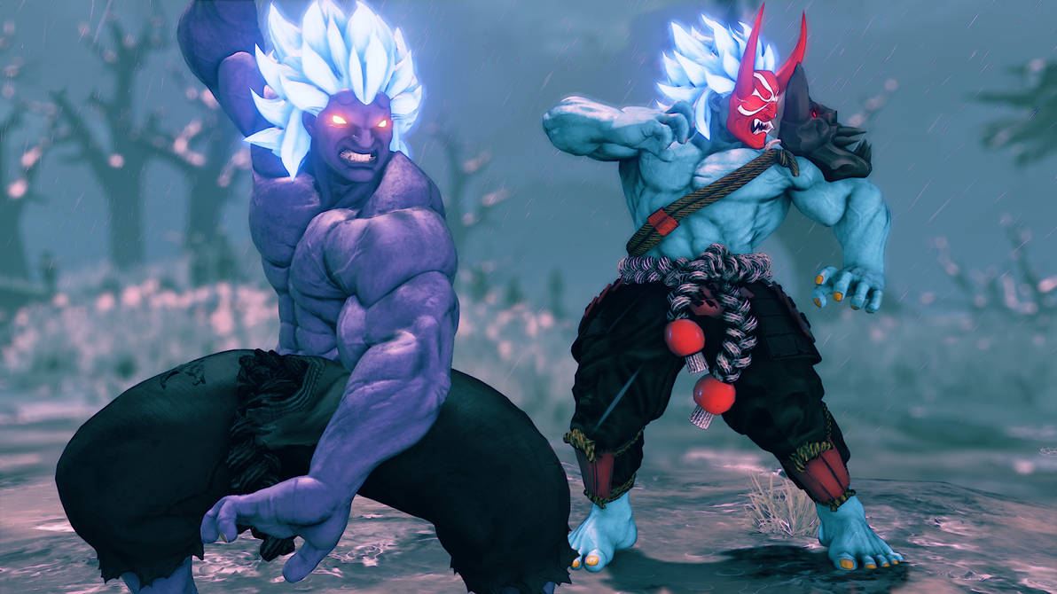 Akuma as Oni