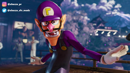 SFV Mods Fang x Waluigi