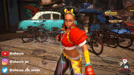 Street Fighter 6 Mods Kimberly Alternate Hairstyle