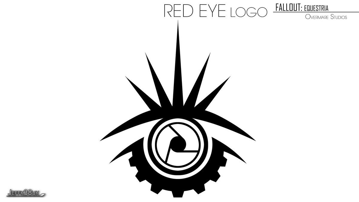 Overmare Studios: FEQ: Red Eye LOGO by Jeffk38uk