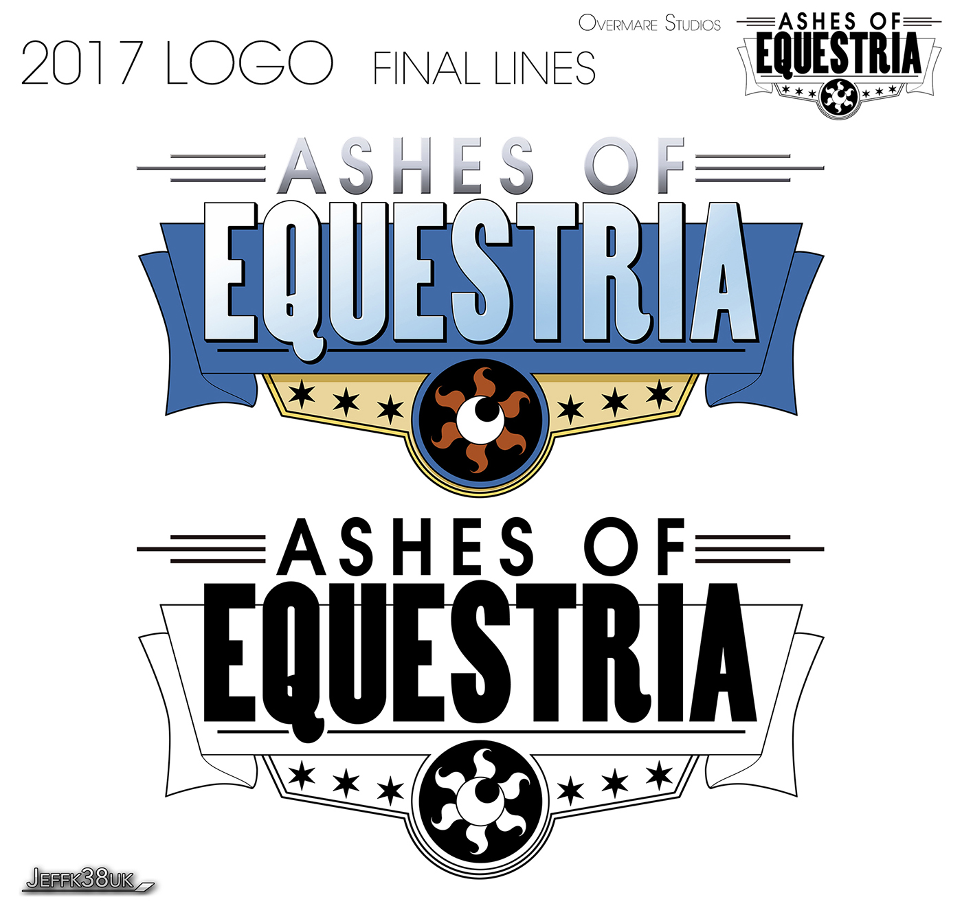 Logo 2016 Ashes of Equestria Lined