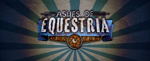 Ashes of Equestria Rendered Logo by Jeffk38uk