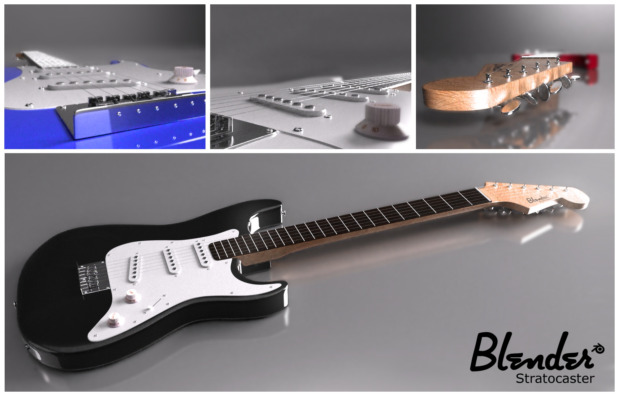 blender stratocaster