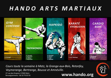 Flyer Hando Arts Martiaux 2012/2013