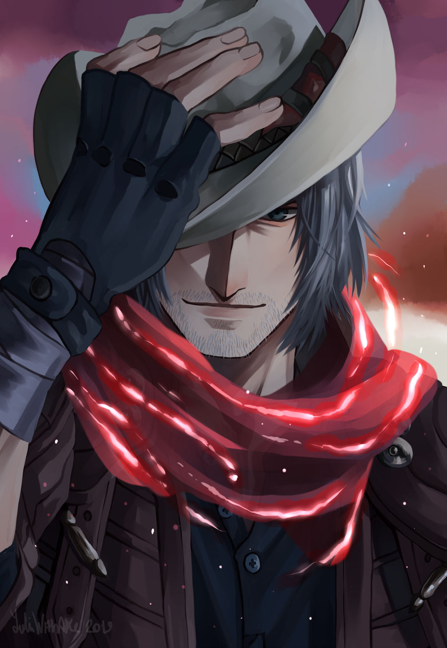Devil May Cry 5 - Dante with Faust hat by Just-Kisek on DeviantArt