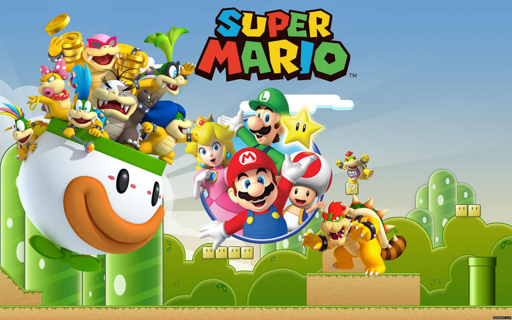 Super Mario Wallpaper By Themysterytwindippy On Deviantart Super Mario Wallpaper By Themysterytwindippy On Deviantart