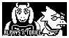 UT: Alphys x Toriel Stamp