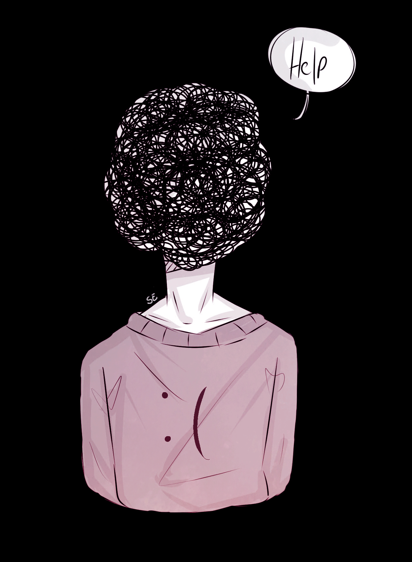 Intrusive Thoughts - Gif by sophdoodles on DeviantArt