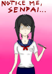 Ayano's fanart from Yandere Simulator!